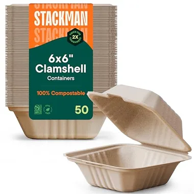 Stack Man Take-Out Containers
